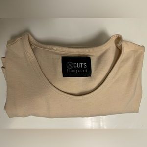 Cuts Clothing Coastal Fog Elongated Tee